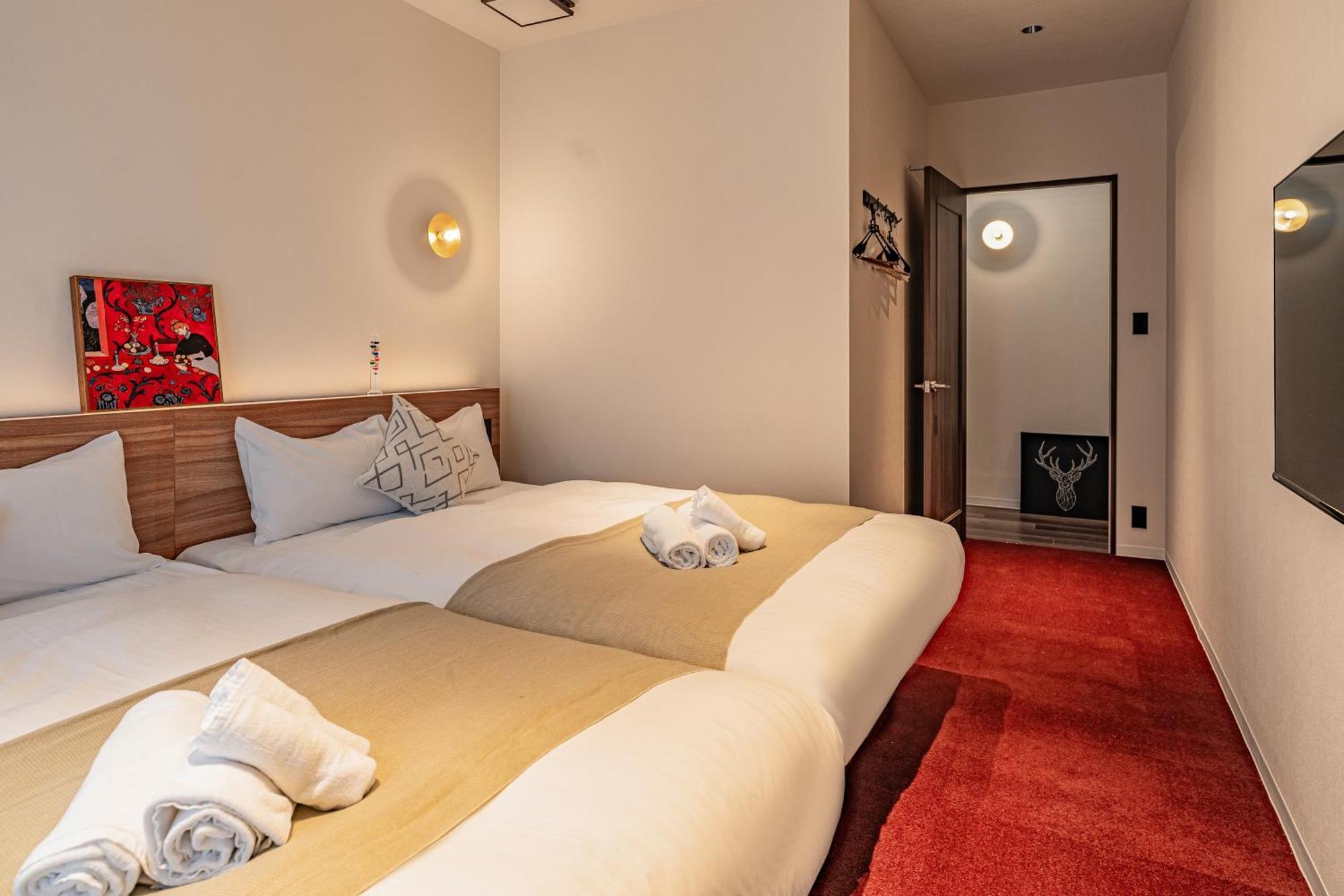 Apartment Hotel 11 Shinsaibashi Amemura Osaka Buitenkant foto